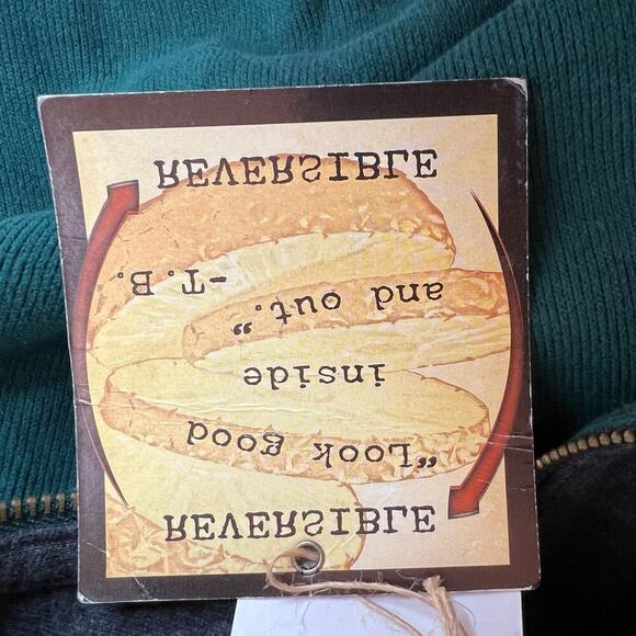 TOMMY BAHAMA On The Flip Side Zip Reversible Sweater Men's Size Large - Picture 11 of 11